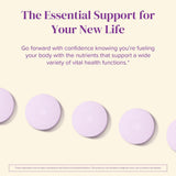 Barimelts ADEK para mujeres posquirúrgicas, soporte cómodo y sabor agradable.