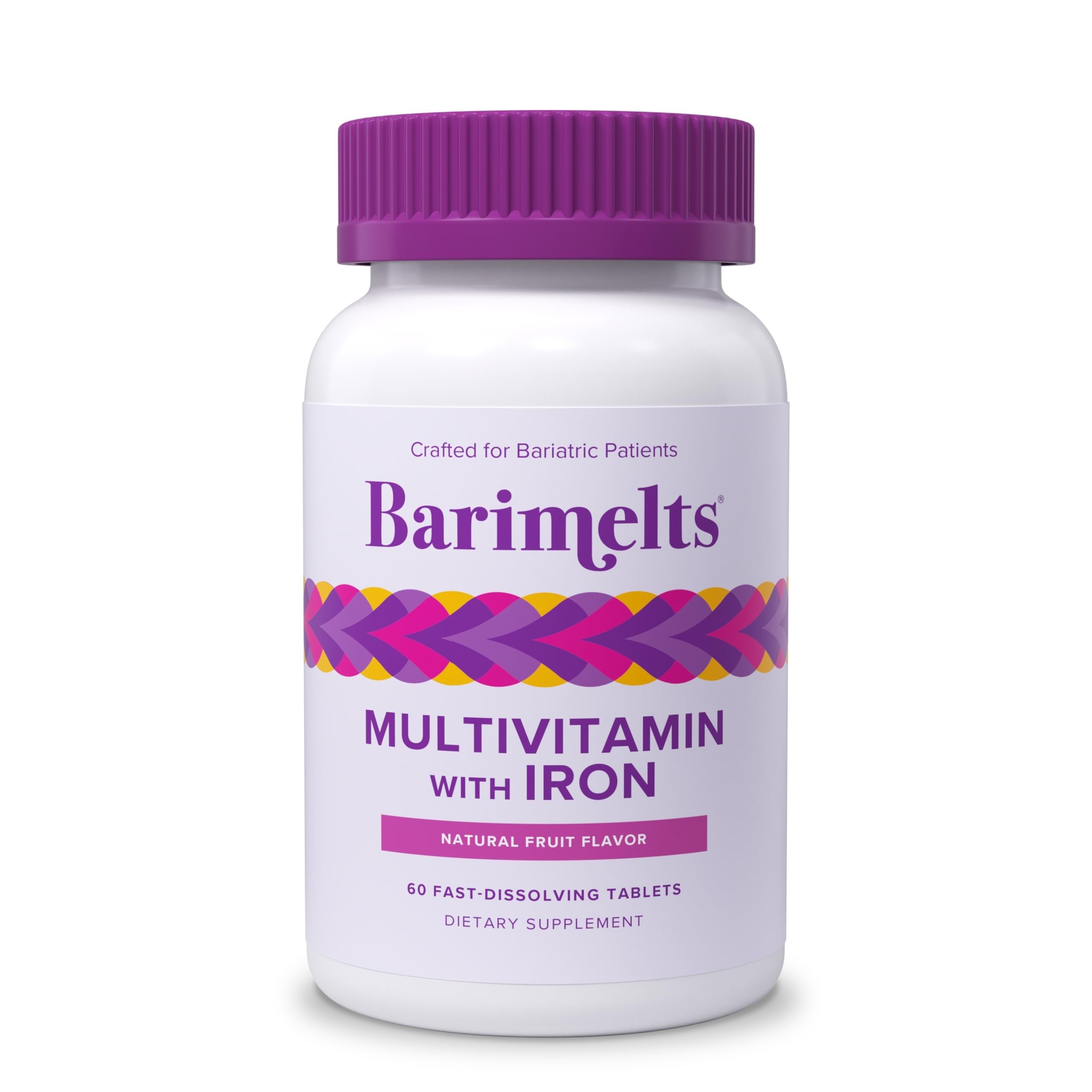 Barimelts multivitamínico bariátrico sabor fruta natural para apoyo nutricional diario