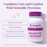 BariMelts Probiótico sin azucares añadidos para dietas sensibles