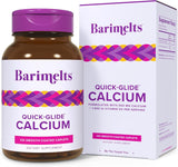 Barimelts Quick-Glide Calcium en cápsulas suaves para ingesta diaria cómoda.