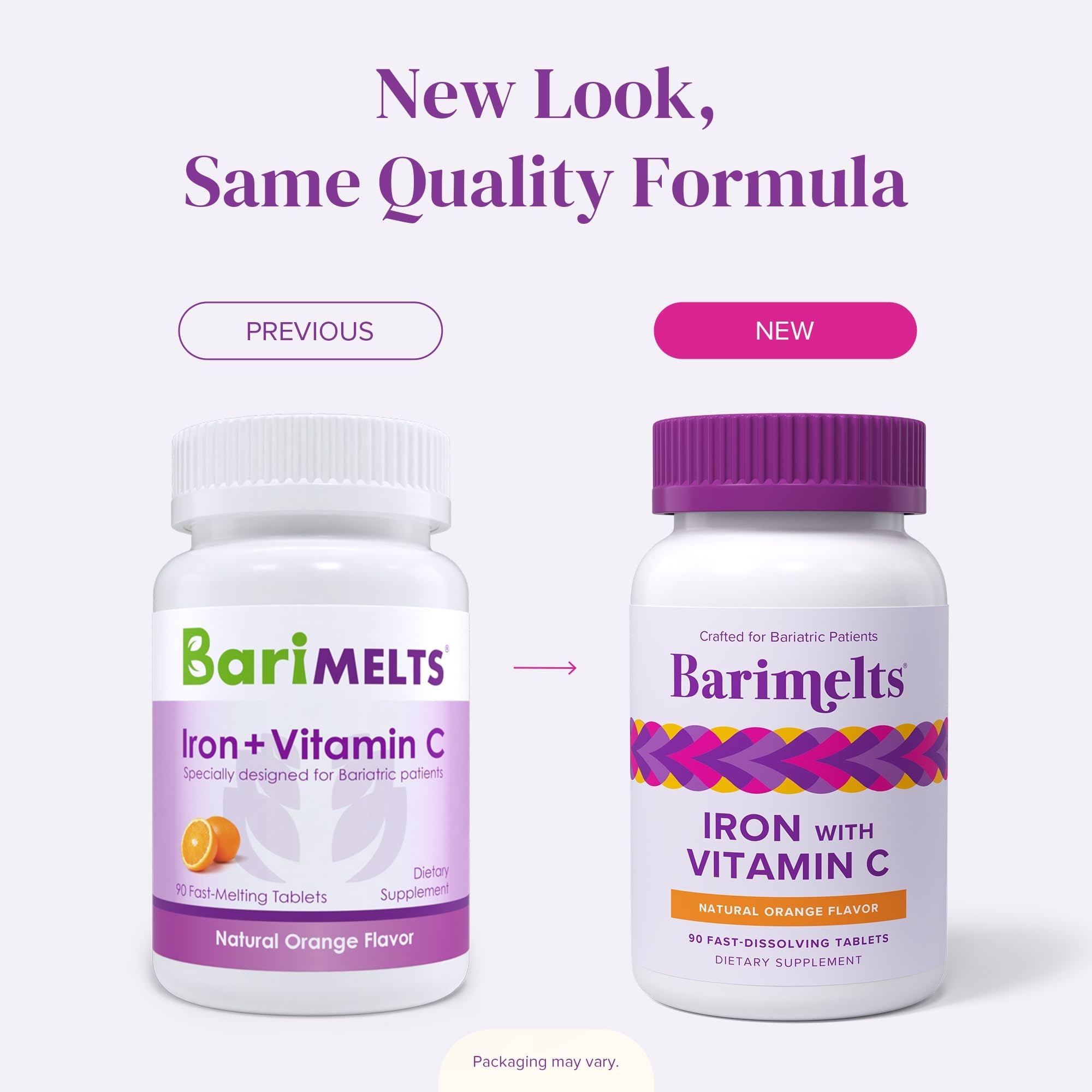 Barimelts tabletas uso diario bariátrica, complemento diario para nutrición adecuada