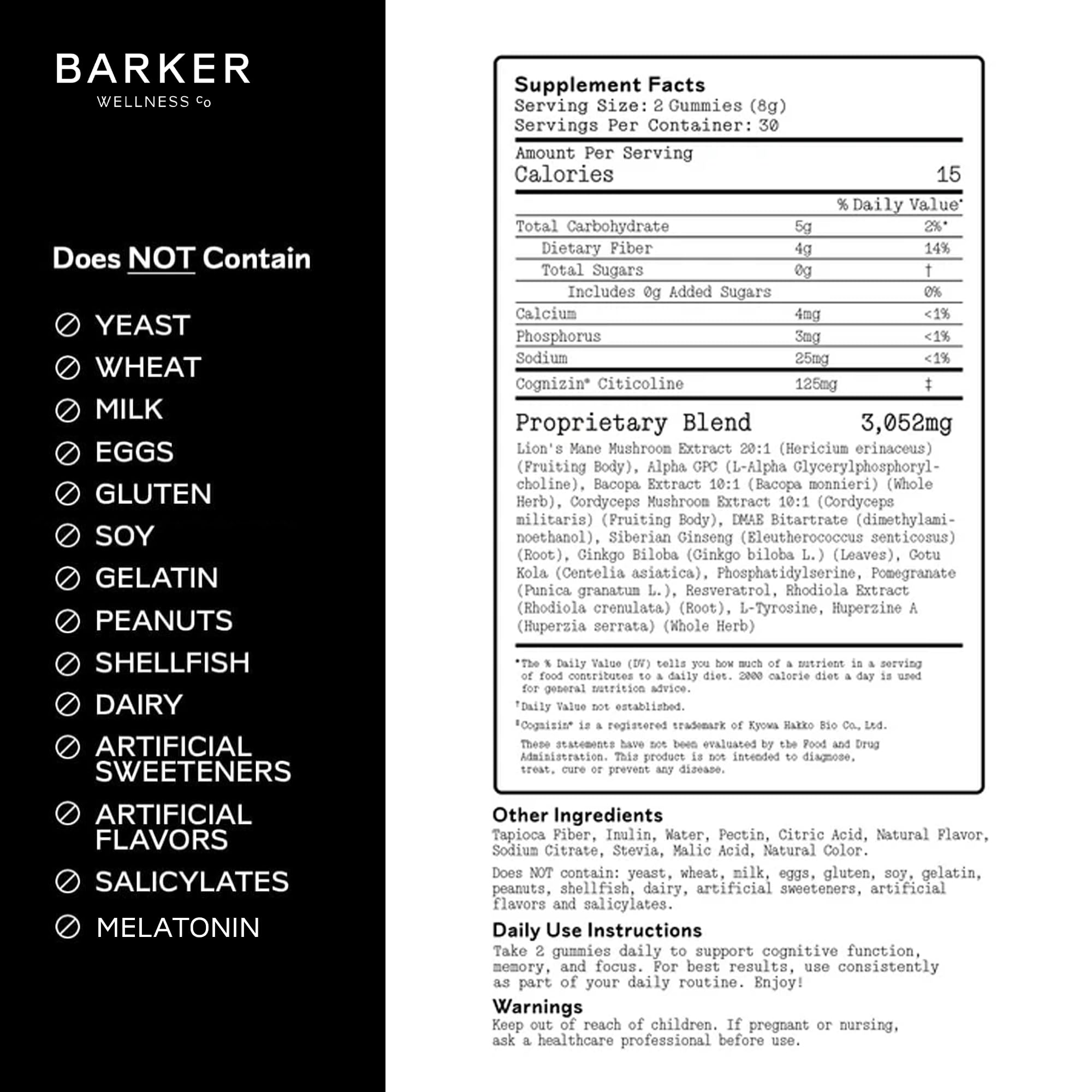 Sabor maracuyá-sandía de Barker Wellness Co para una experiencia agradable.