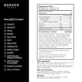 Sabor maracuyá-sandía de Barker Wellness Co para una experiencia agradable.