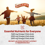 Barlean's Aceite de Linaza, almacenar en refrigeración para mantener frescura.