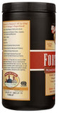 Barlean's Forti-Flax paquete abierto, fácil de incorporar a desayunos.