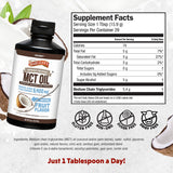 Barlean's MCT Oil emulsionado con sabor coco para batidos cremosos
