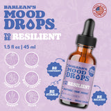 Barlean's Mood Booster: etiqueta visible con ingredientes clave