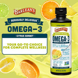 Barlean's Omega 3 cucharada diaria lista para consumir