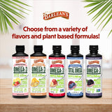 Info nutricional de Barlean's Vegan Omega 3-6-9 en etiqueta