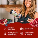 Mezcla en yogur con Barlean's Vegan Omega 3-6-9 para un desayuno sabroso