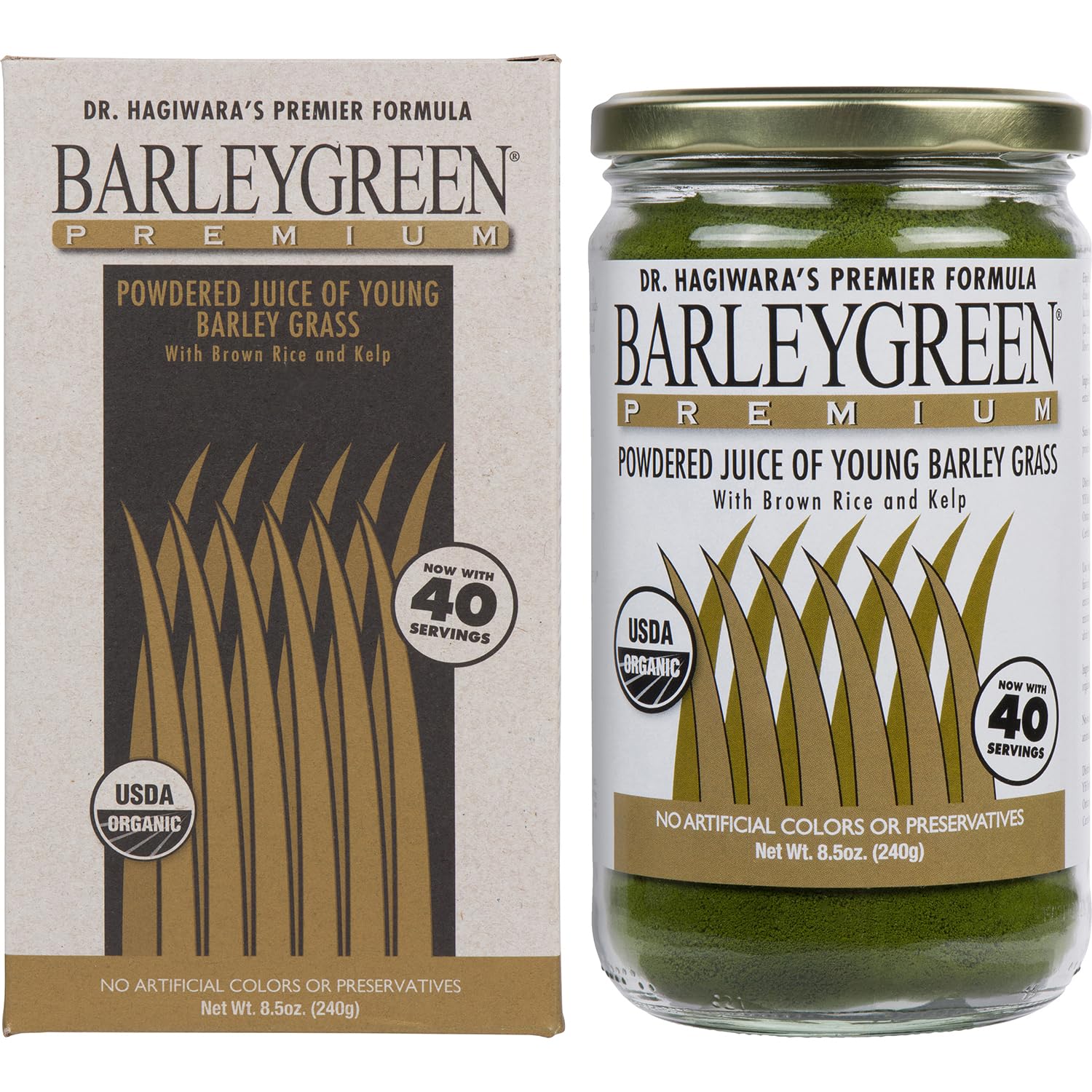 BARLEYGREEN cuchara medidora, dosis conveniente para mezclar en agua.
