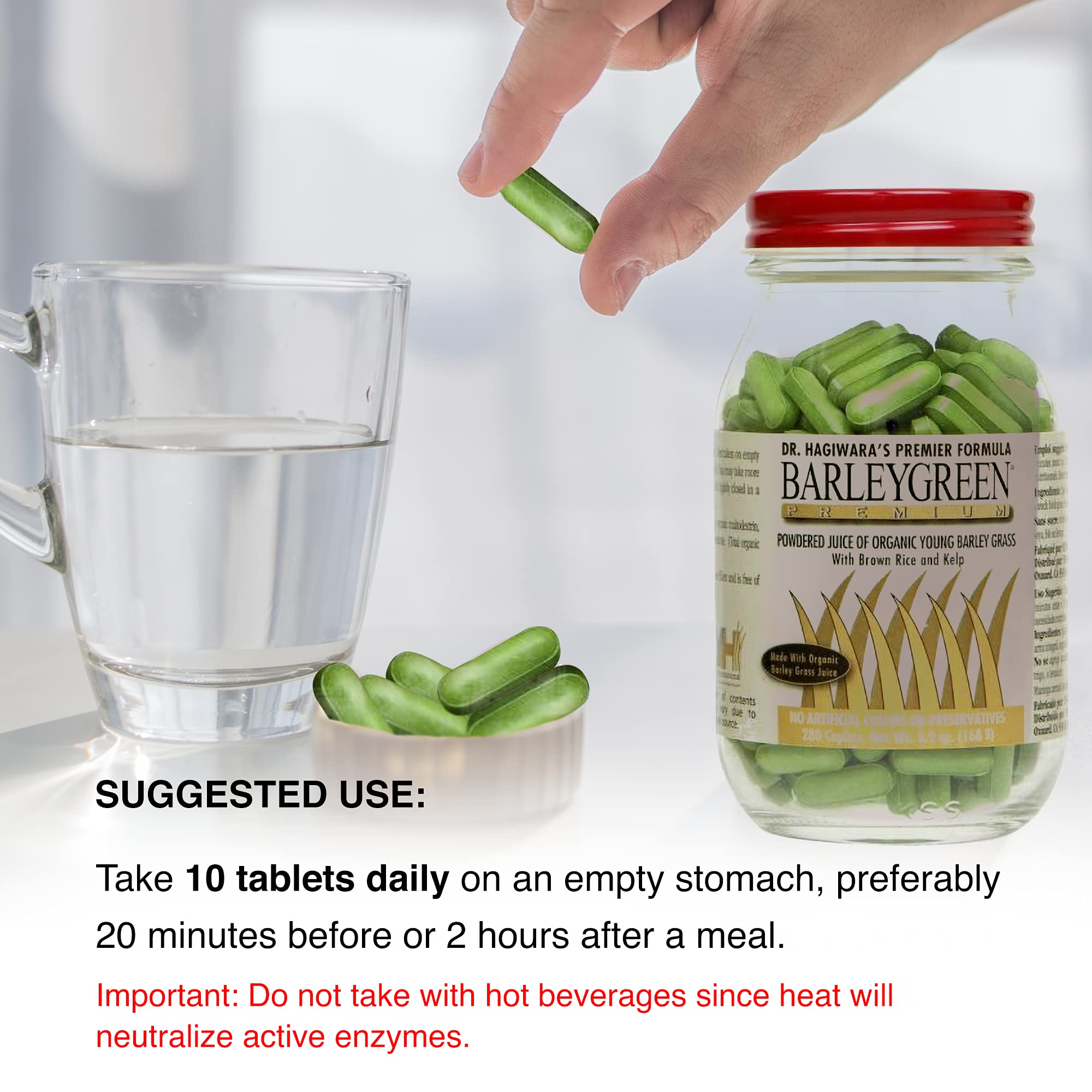 BARLEYGREEN arroz integral, fuente de energía estable para el día.