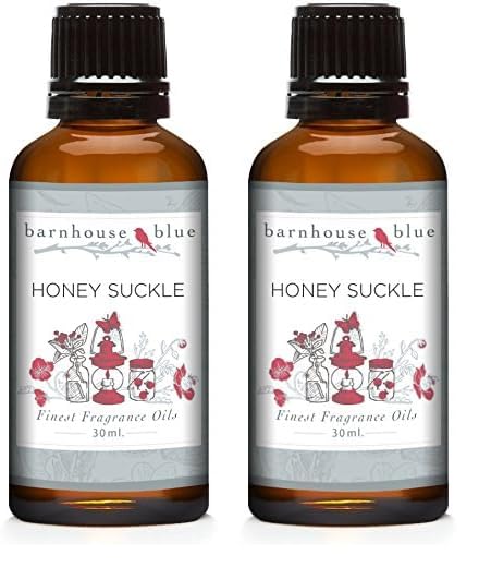 Barnhouse Blue fragancia de madreselva para velas y jabones; aroma floral suave y duradero.