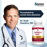Barton Nutrition etiqueta del producto para referencia rápida.