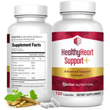Barton Nutrition HealthyHeart Support+ en botella para soporte cardiaco diario.