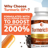 Barton Nutrition TurmericBP+ bote sobre mesa formando parte de la rutina diaria.