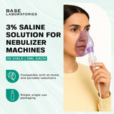 BASE LABORATORIES Viales de 5 ml para inhalación con dosis única.