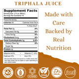BASIC AYURVEDA Triphala Jugo: ingredientes clave para apoyar la digestión diaria.