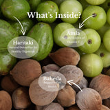 BASIC AYURVEDA Triphala Jugo: uso diario sin azúcar añadida.