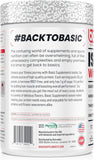 Basic Supplements Etiqueta de whey isolate ofrece información clara y verificada.