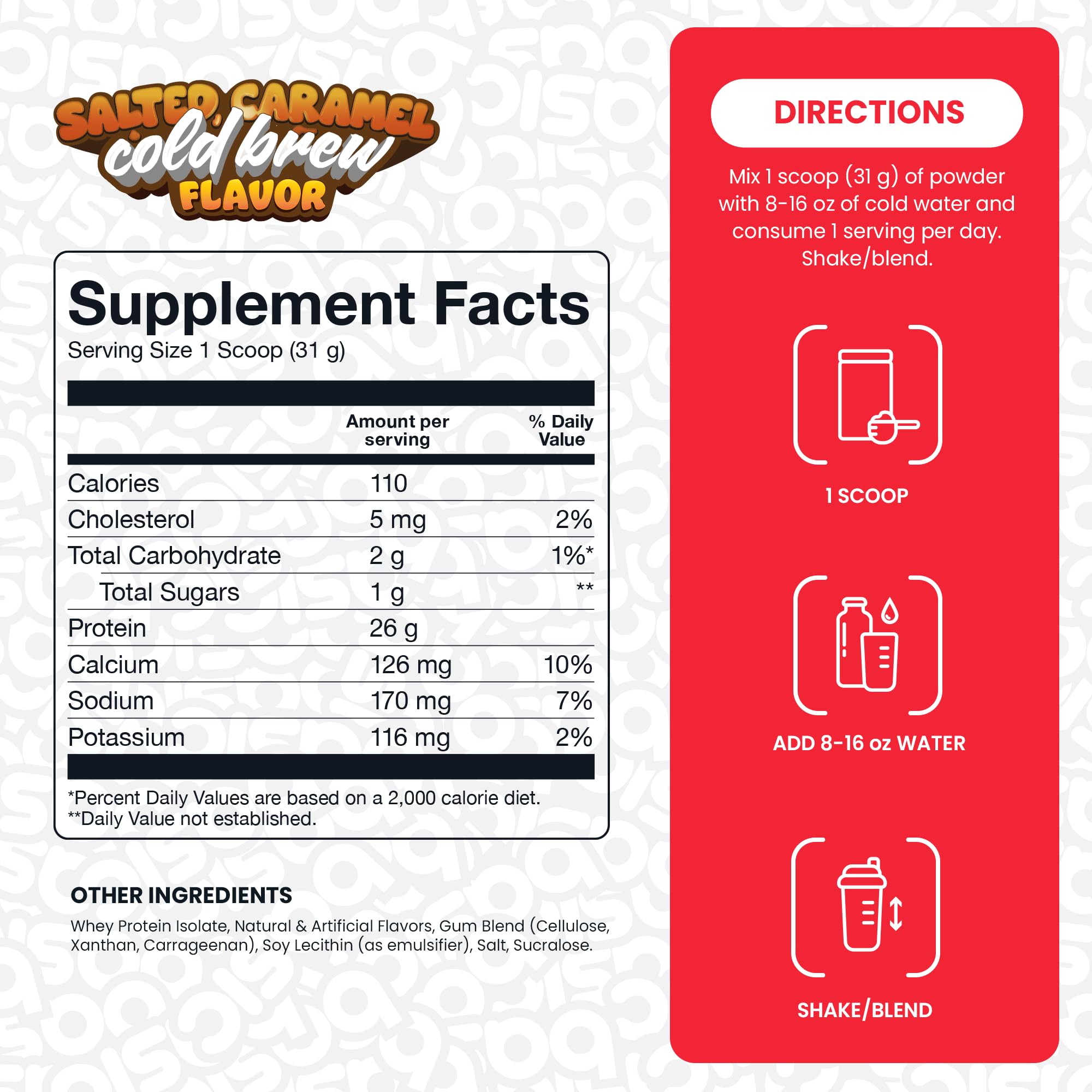 Basic Supplements Preparación rápida de batido de whey isolate para desayunos.
