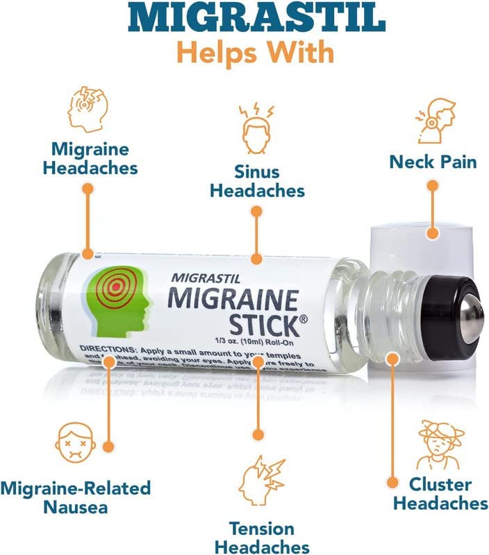 Basic Vigor Migrastil aplicacion frente para sensacion fresca y focalizacion del dolor