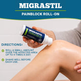 Migrastil PainBlock roll-on: aroma refrescante y calmante.