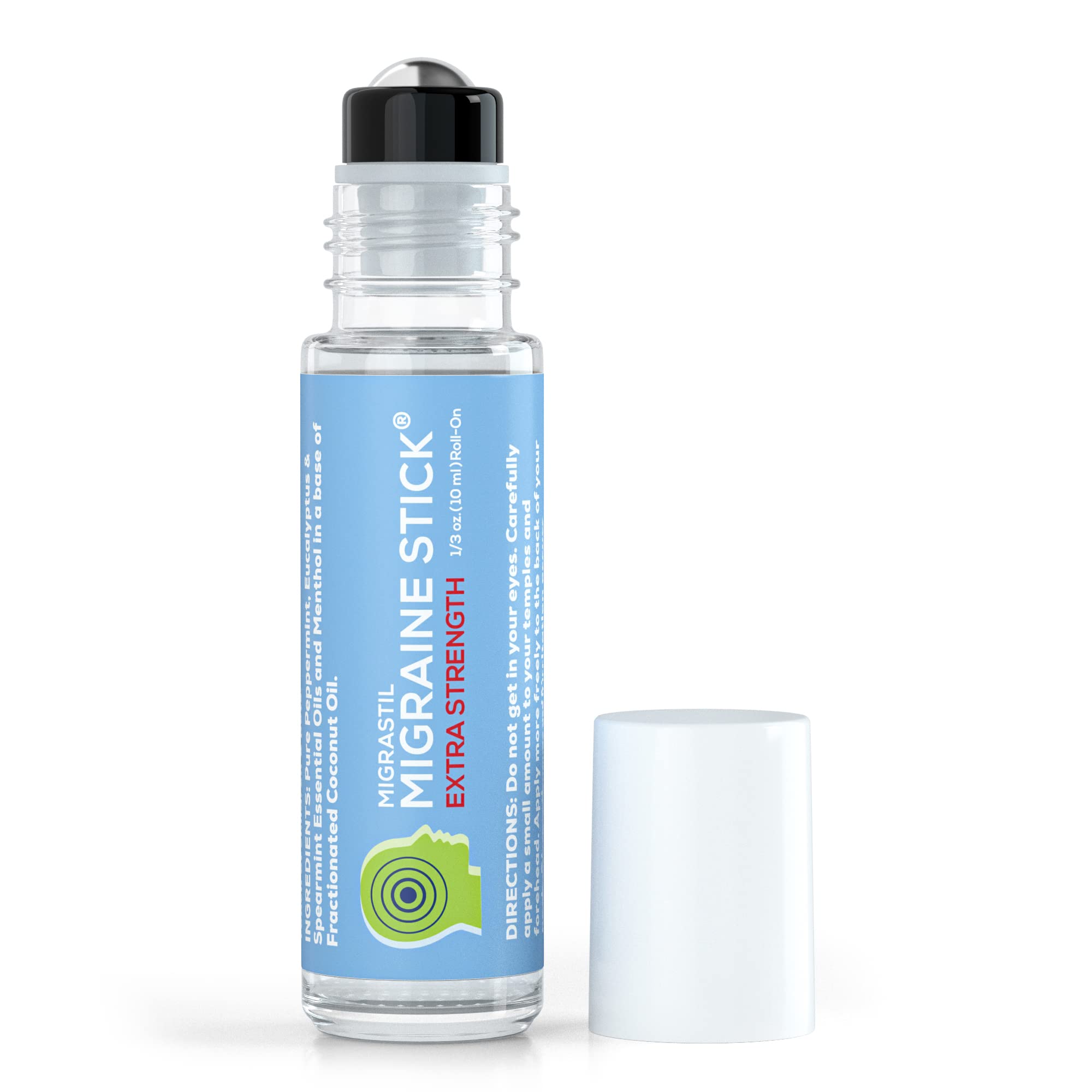 Basic Vigor Migrastil Stick Frío para cuello y sienes, alivio localizado