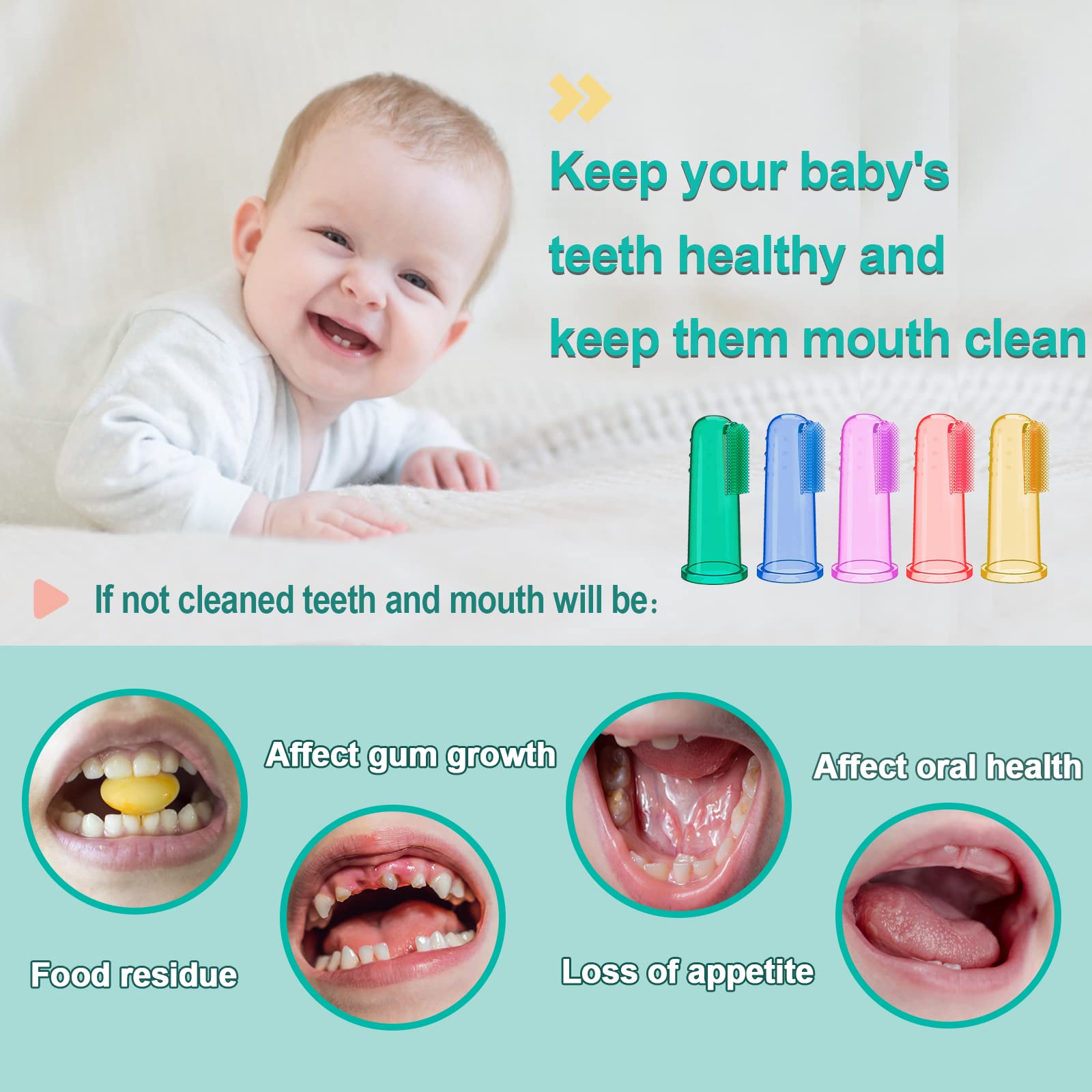 Etapa dos del sistema de cuidado oral de seis etapas de Bassion