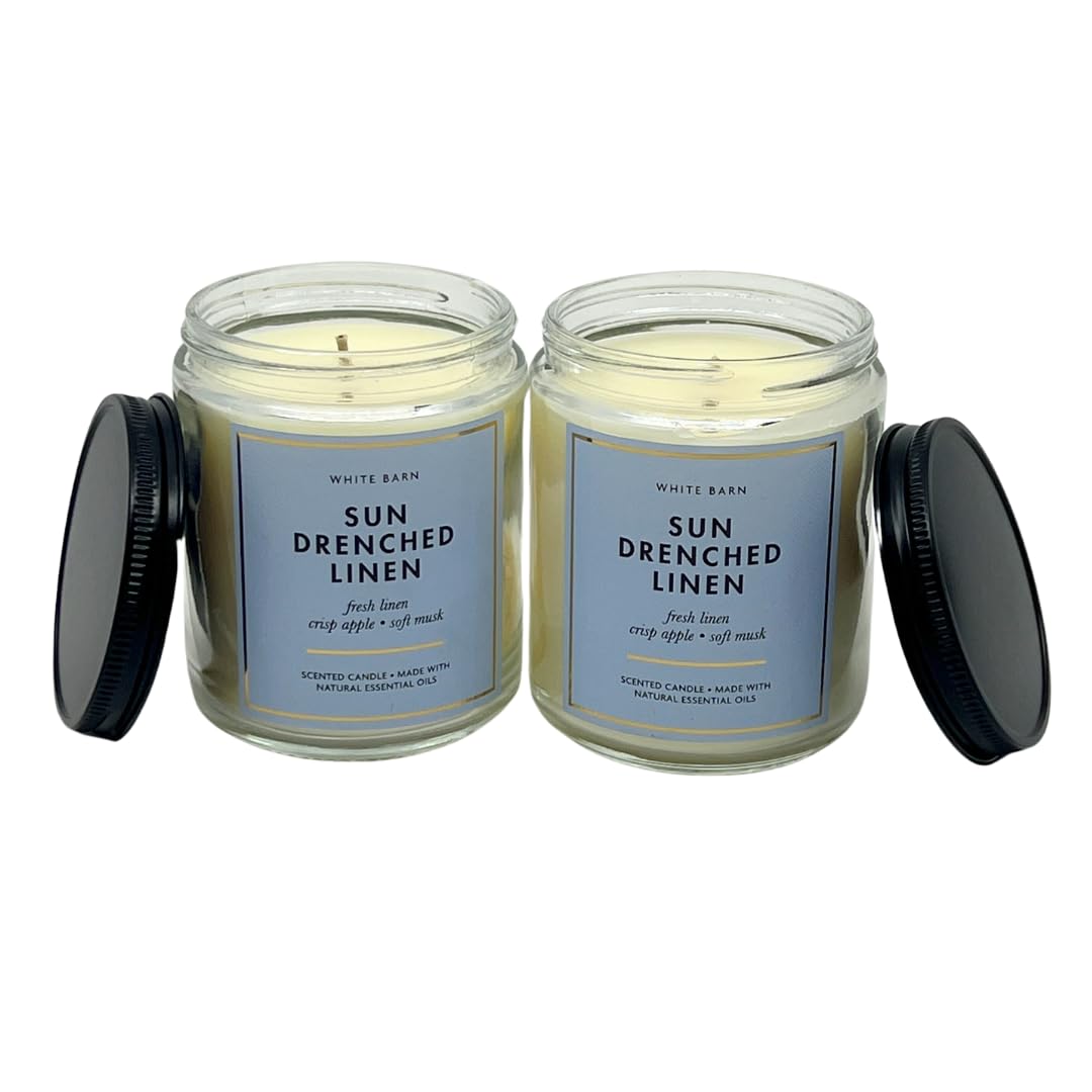 Sun Drenched Linen de Bath & Body Works, notas de lino fresco para un ambiente limpio