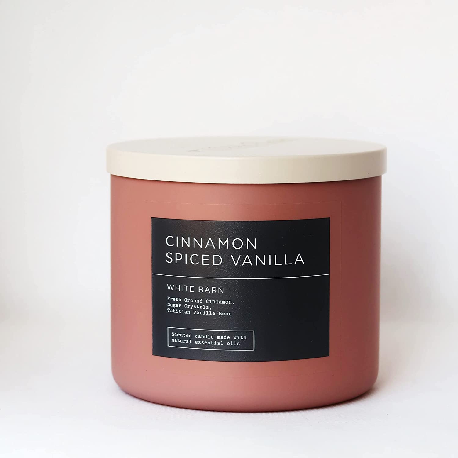 Bath and Body Works vela 3 mechas vainilla canela para ambientar espacios cálidos
