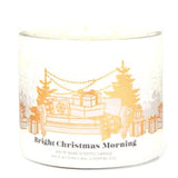 Vela Bath & Body Works White Barn de 3 mechas con aceites esenciales para perfumar espacios.