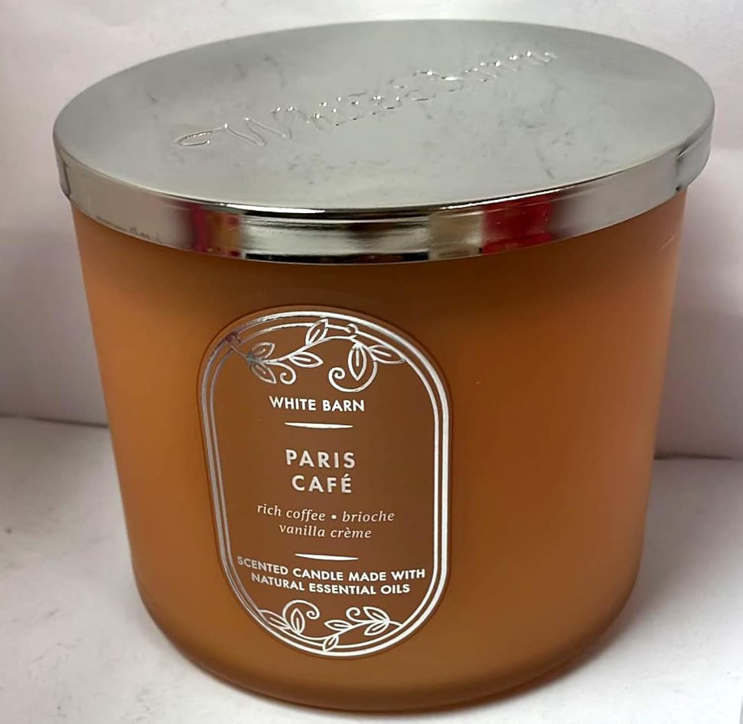 Vela Bath & Body Works Paris Café 3-wick para crear ambiente de café y relajación