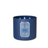 Bath & Body Works Sweater Weather, vela de 3 mechas, aroma reconfortante con aceites esenciales.