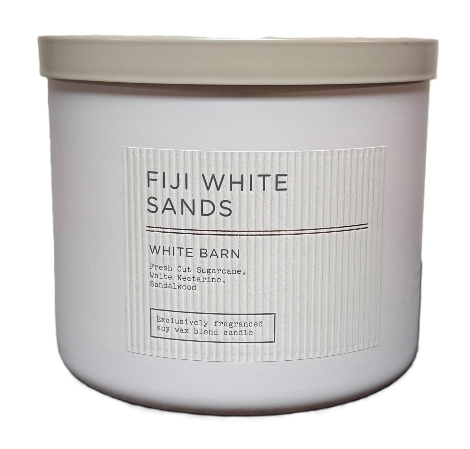 Bath & Body Works Fiji White Sands, vela de tres mechas para ambientar y perfumar tu sala.