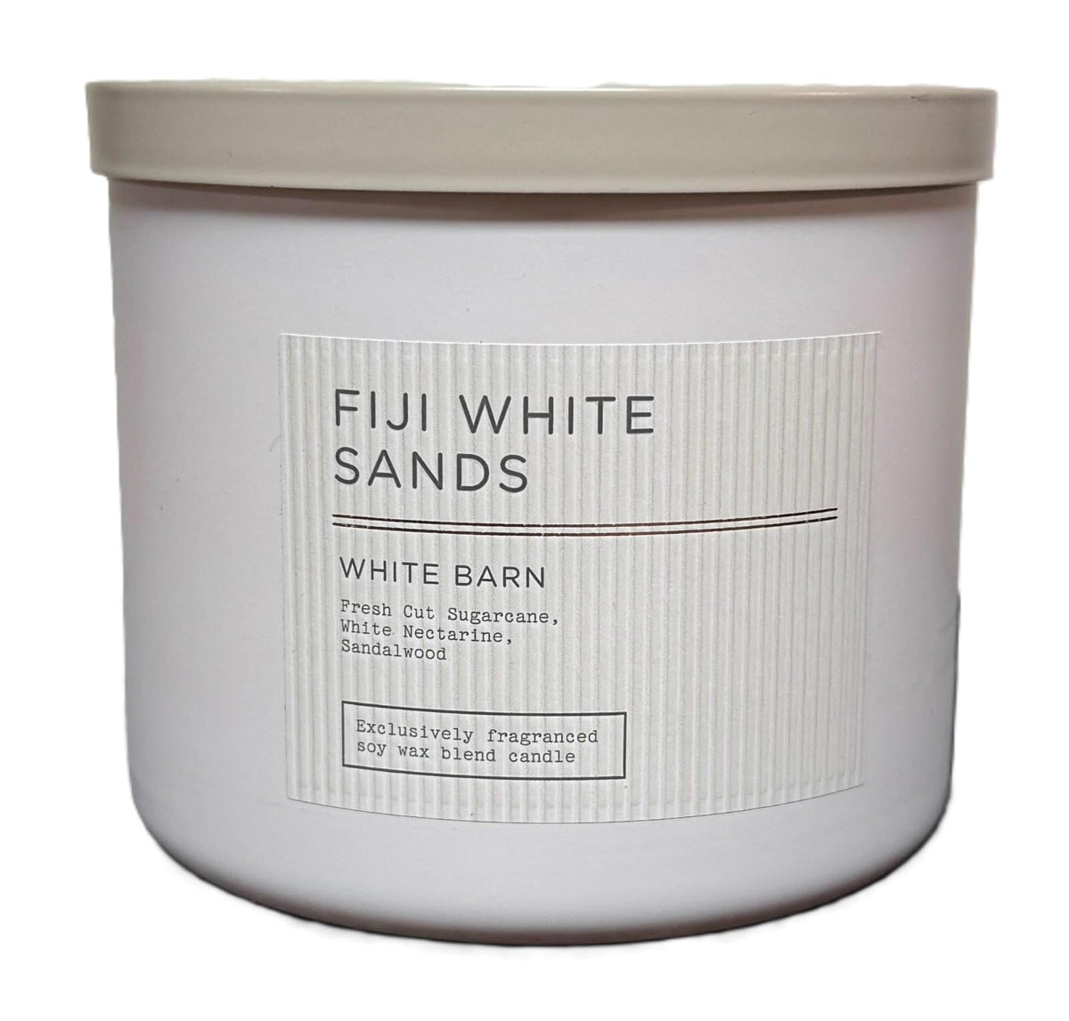 Bath & Body Works Fiji White Sands, vela de tres mechas para ambientar y perfumar tu sala.