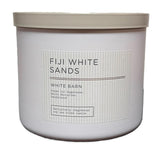 Bath & Body Works Fiji White Sands, vela de tres mechas para ambientar y perfumar tu sala.