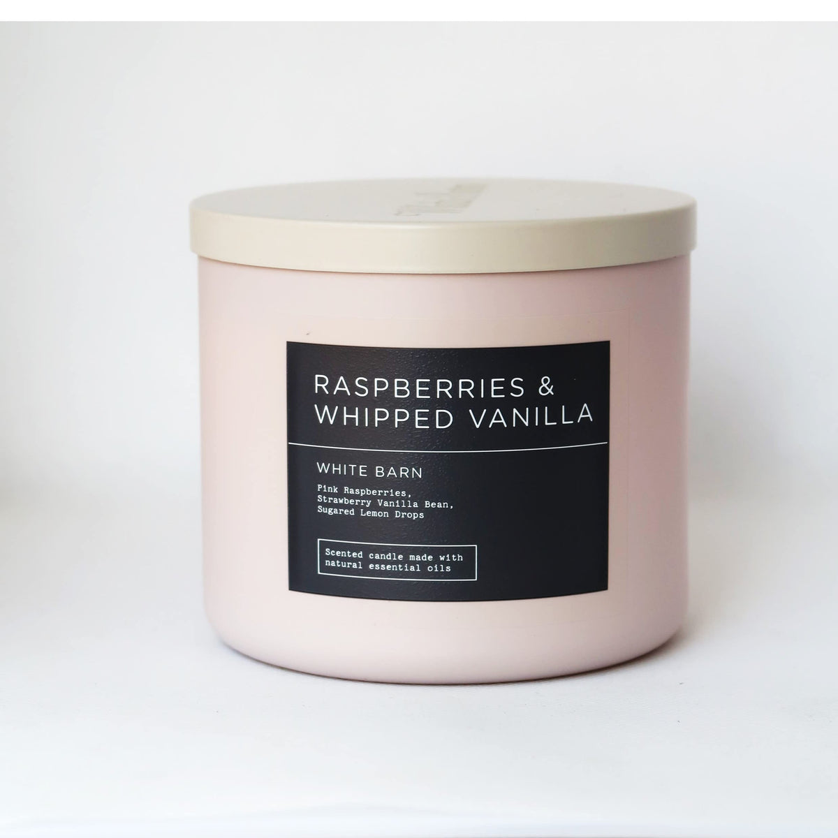Vela White Barn de 3 mechas con aceites esenciales para ambientar espacios