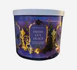 Bath & Body Works White Barn vela tres mechas lilas frescas para ambientar la primavera