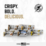 Barra Battle Bars, ideal para snack rápido y conveniente durante el día.