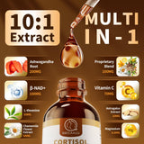 BBEEAAUU botella de gotas cortisol para uso nocturno.