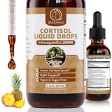 BBEEAAUU gotas cortisol 21 en 1 en botella para uso diario.