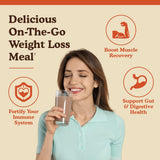 BBfL Proteína vegetal cacao crema batido ligero con sabor cacao cremoso.