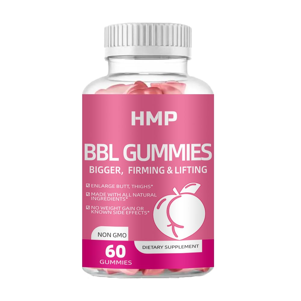 gomitas BBL frasco de 60 unidades para consumo diario