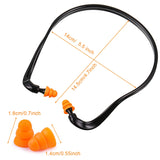 BBTO tapones naranjas ligeros y compactos, ideales para deporte y conciertos.