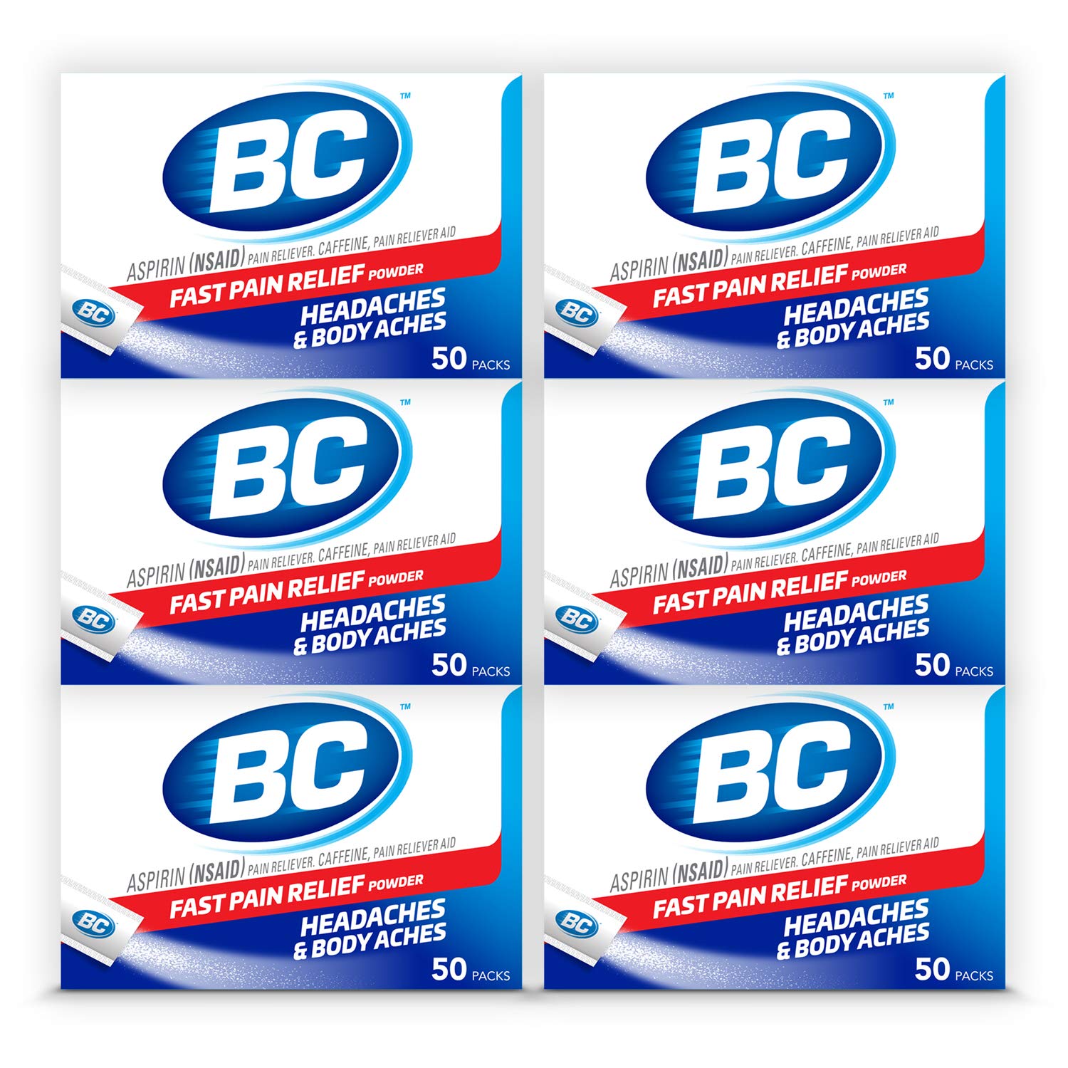 BC Powder Original Strength en empaque portátil, ideal para llevar.