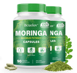 Bcuelov Moringa: botellas dobles para conveniencia diaria y energía sostenida.