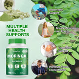 Bcuelov Moringa: dos botellas para suministro prolongado y practicidad.