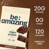BE AMAZING Proteína vegana: textura cremosa sin grumos para batidos suaves.