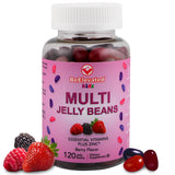 BeElevated gominolas para niños en bote, sabor baya para nutrición diaria.